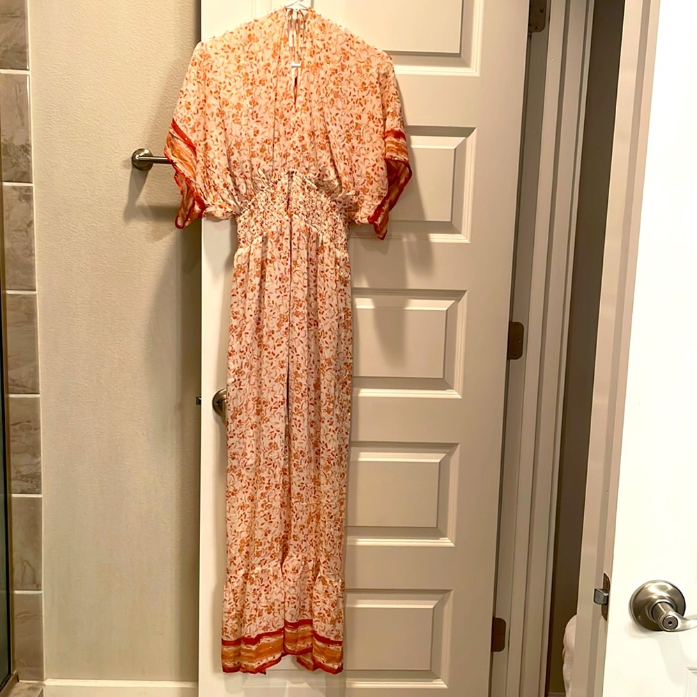 Lovestitch Flutter Sleeve Maxi